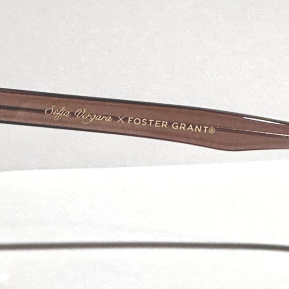 Sofia Vergara x Foster Grant Designer Cat Eye Sunglasses with Rhinestone Accents - Picture 5 of 5